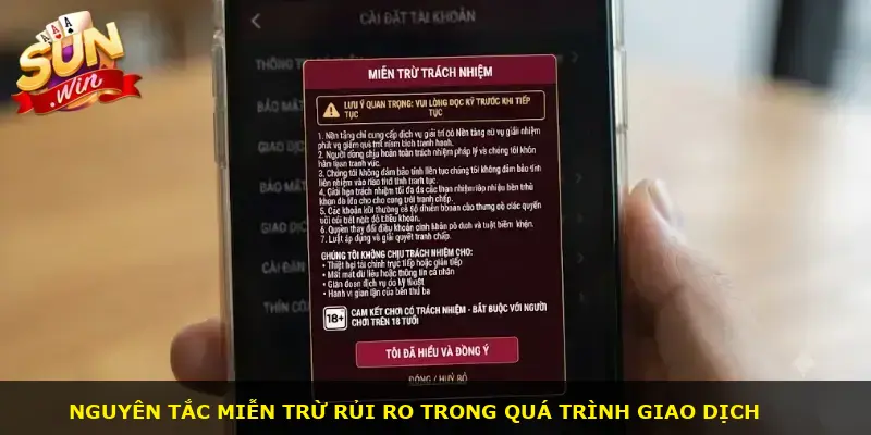 Miễn Trừ Trách Nhiệm Sunwin - ảnh 2