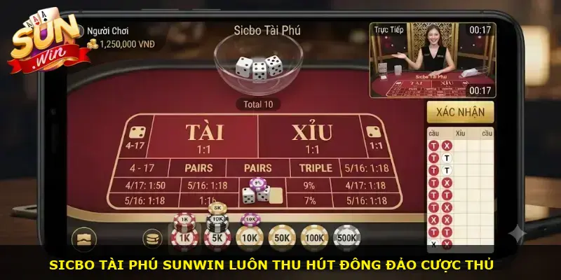 Sicbo Tài Phú Sunwin - ảnh 1