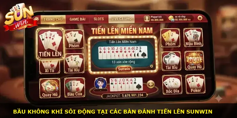 Tiến lên miền nam Sunwin - ảnh 1