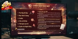 Chính sách bảo mật Sunwin đảm bảo an toàn thông tin tuyệt đối cho người chơi