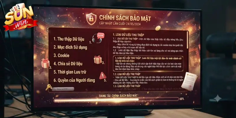 Chính sách bảo mật Sunwin đảm bảo an toàn thông tin tuyệt đối cho người chơi