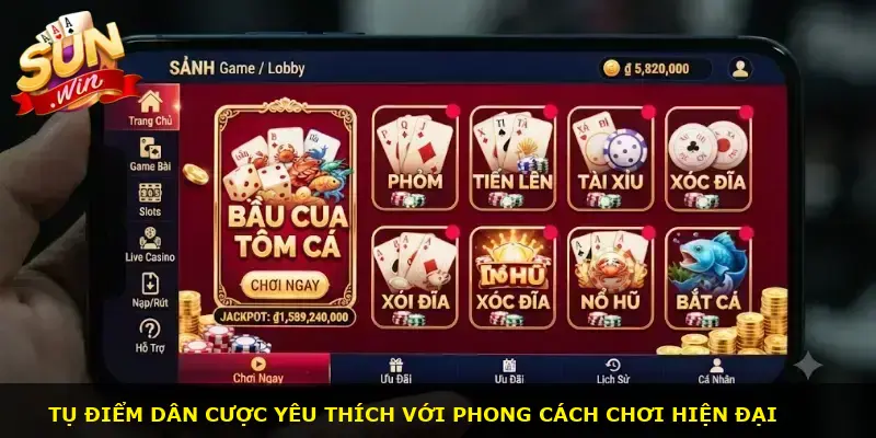 Bầu cua tôm cá Sunwin - ảnh 1