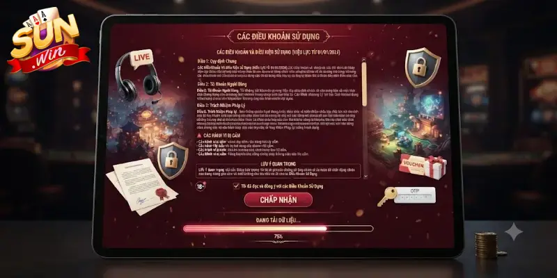 Các Điều Khoản Sử Dụng Sunwin mới nhất giúp bạn chơi game an toàn và minh bạch
