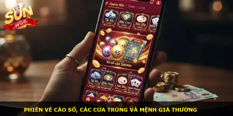 Vé số cào Sunwin - ảnh 2
